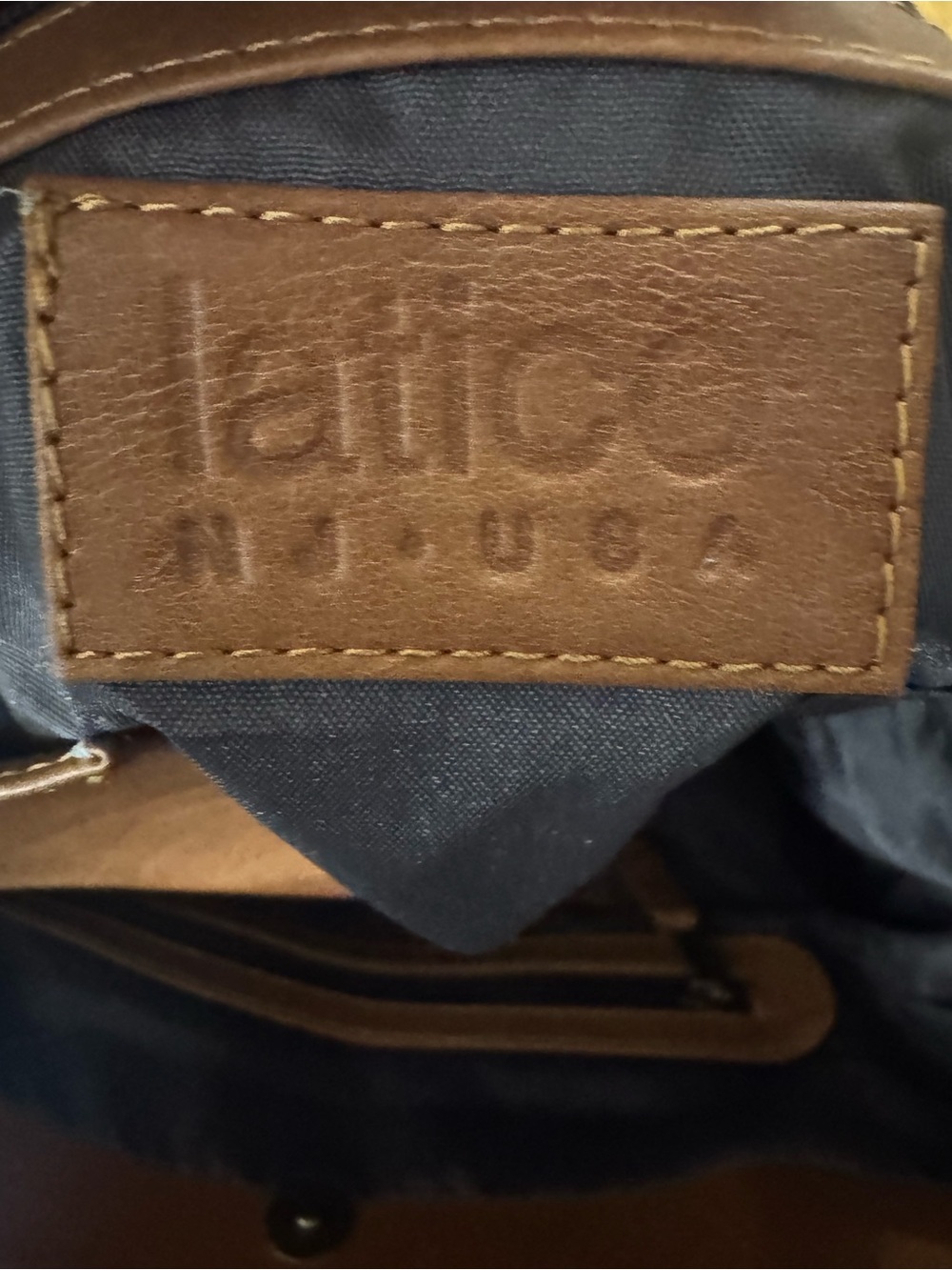 Latico Festival Leather Tote Bag - Picture 3 of 7